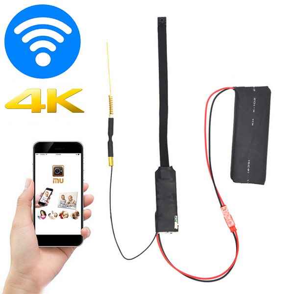 Camera quay lén không dây kết nối qua điện thoại