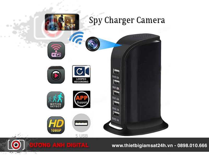 HUB USB sạc điện thoại M8 ngụy trang siêu nhỏ
