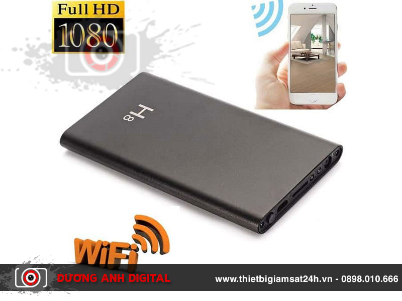 Sạc dự phòng camera kín đáo H8 – 5000Mah