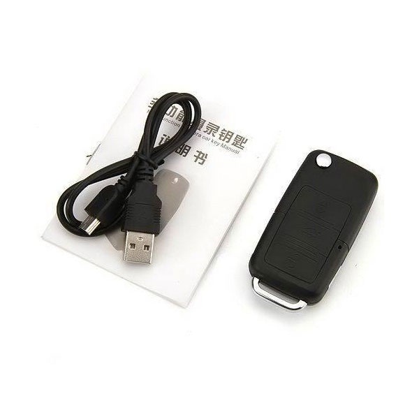 Camera ngụy trang thành hình móc khóa với độ sinh động, chân thật đến từng chi tiết